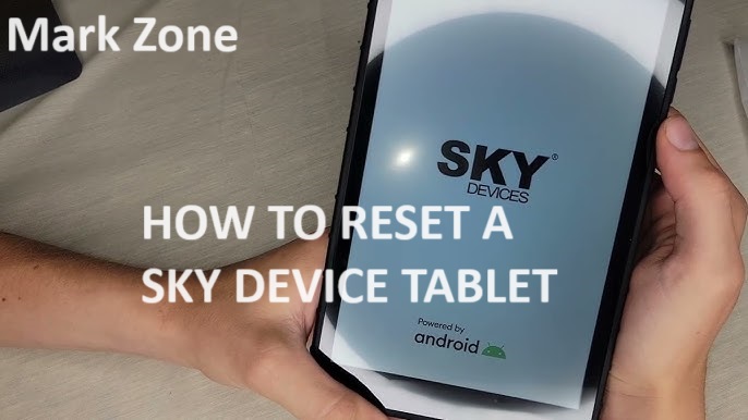 HOW TO RESET A SKY DEVICE TABLET
